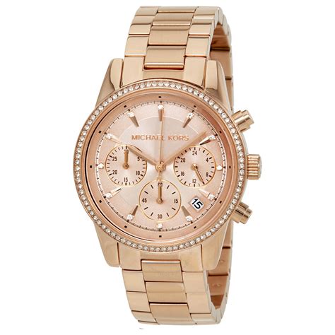 michael kors ritz watch gold|mk6357.